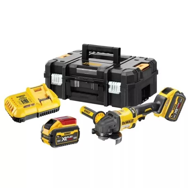 DeWALT DCG418X2-QW amoladora angular 12.5 cm 9000 RPM 2.18 kg