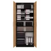Estantería Topeshop OLIV 2D ANT/ART KPL