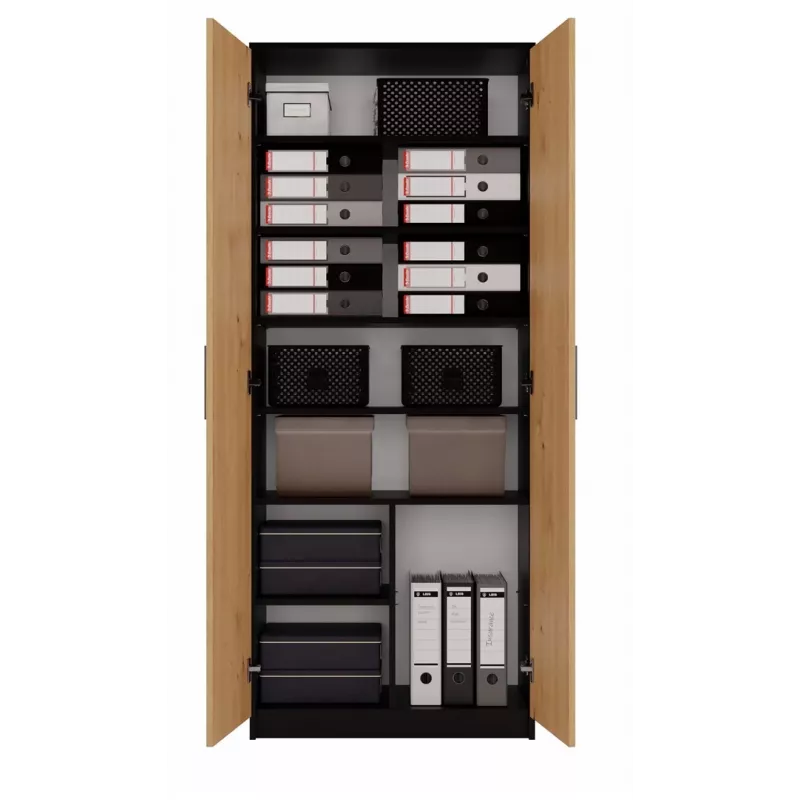 Estantería Topeshop OLIV 2D ANT/ART KPL
