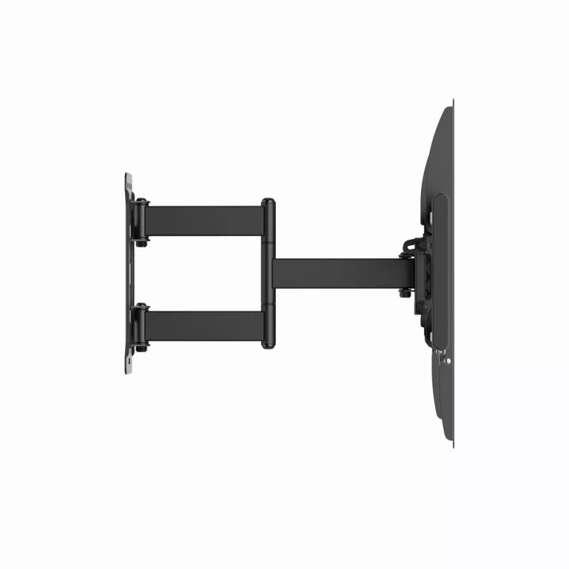 Soporte de pared para TV con movimiento completo GEMBIRD WM-90ST-01 para televisores de 37–90 inch, máx. 50 kg, VESA hasta 600x400, giro 90°, inclinación -5–15°