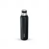 Botella de carbonatación BRITA 650 ml, acero inoxidable, negra, apta para lavavajillas