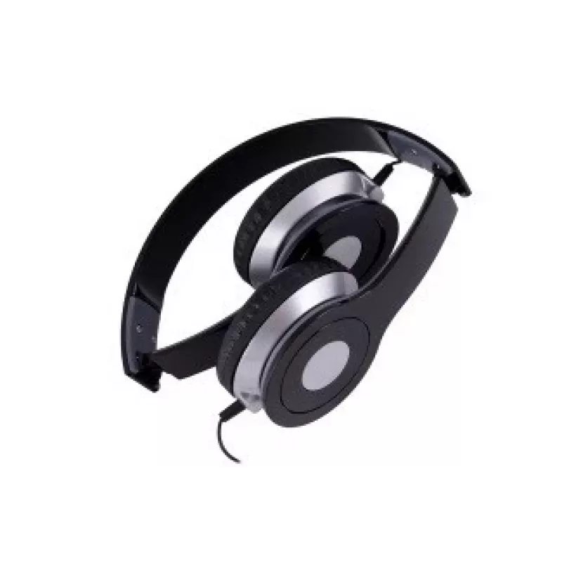 Auriculares Rebeltec City universal con micrófono negros RBLSLU00020