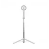 Palo selfie FIXED FIXSN-M-WH — varilla de aluminio plegable con Bluetooth, longitud máxima 72 cm, blanca