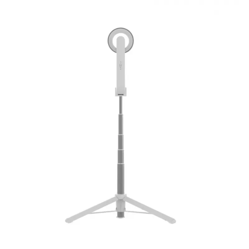 Palo selfie FIXED FIXSN-M-WH — varilla de aluminio plegable con Bluetooth, longitud máxima 72 cm, blanca