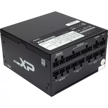 SAMA XPH-850A, fuente de alimentación para PC 1x 12 pines GPU de alto rendimiento, 3x PCIe, gestión de cables, 850 vatios