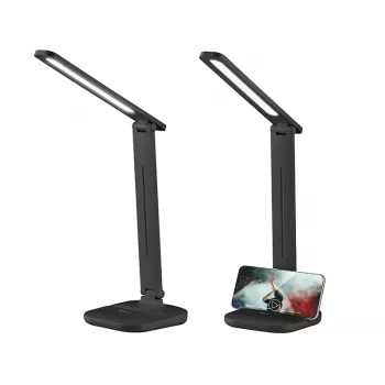 Lámpara de escritorio LED Tracer Negra negra TRAOSW47185