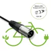 Cargador para e-bike 36V 42V 2A 3P XLR 18mm