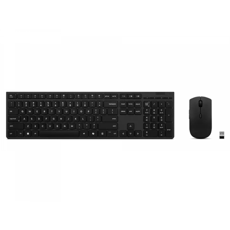 Conjunto inalámbrico de teclado y ratón Lenovo 4X31R64354 Bluetooth Gris