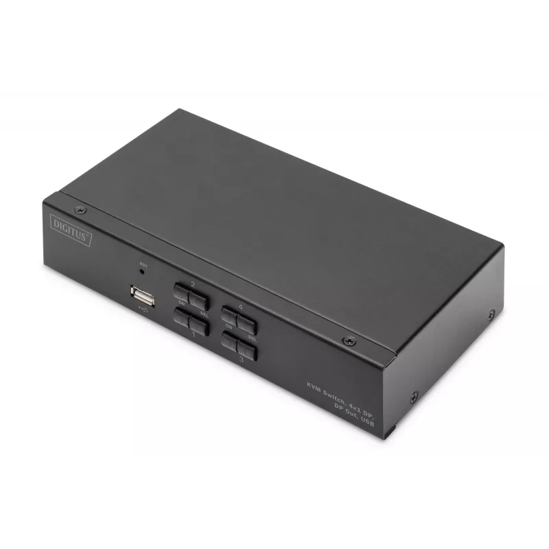 Switch KVM Digitus DS-12891 4x1 DP USB 4K Ultra HD