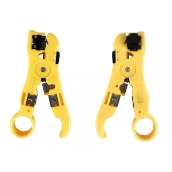 Lanview LVN125455 Herramienta de crimpado de cables pelacables amarillo