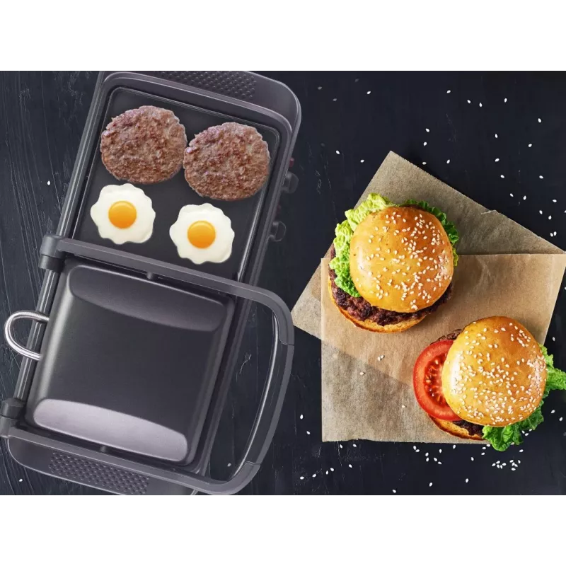 Tostadora Beper P101TOS501 — tostadora eléctrica de acero inoxidable para 2 rebanadas