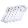 Makita 198745-3 bolsas de filtro de papel para aspiradoras sin cable, blancas, 5 uds.