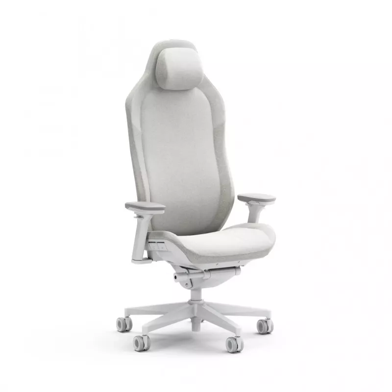 Fractal Design FD-CH-RE1F-02 Silla gaming Silla gaming para PC Asiento acolchado blanco