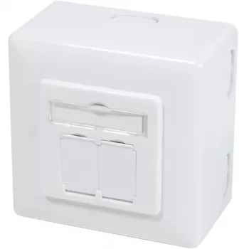 Caja empotrable LogiLink NP0039 Blanco