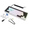 Teclado Sharkoon SKILLER SGK50 S3 75% blanco
