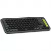 Logitech POP ICON COMBO Swiss, Grafito/Verde, Bluetooth, Swiss, 920-013275