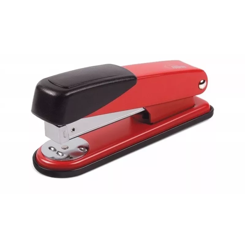 Grapadora Forpus, roja, hasta 15 hojas, grapas 24/6, 26/6, metal 1102-010