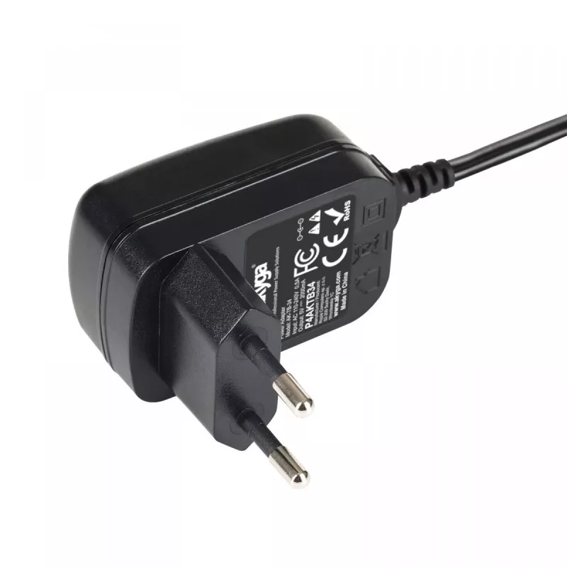 Fuente de alimentación universal Akyga AK-TB-34, 5 V, 2 A, 10 W, 3,5 x 1,35 mm, 1,5 m