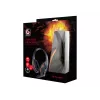 Gembird GHS-05-O auriculares gaming con cable, supraaurales, 3,5 mm, control de volumen, 20-20000 Hz, 32 Ohm, cable de 2 m, negro/naranja