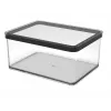 Recipiente de almacenamiento de alimentos rotho Loft 2,25 l modelo 1161008080, cubeta de tecnopolímero transparente hermética