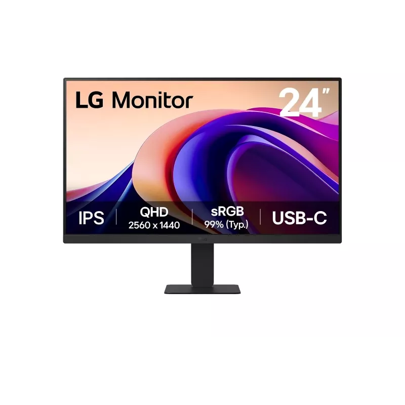 LG 24U631A-B Monitor de ordenador 60,5 cm (23,8
