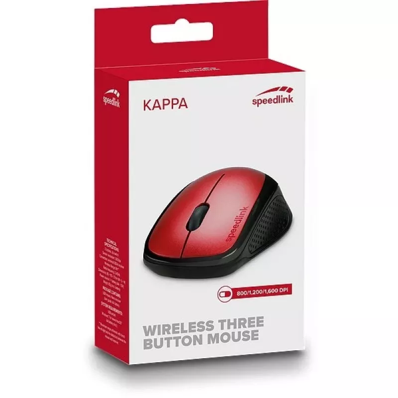 Ratón SPEEDLINK Kappa Office diestro RF inalámbrico