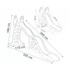Tobogán de exterior SMOBY Megagliss 2 en 1 Modelo 7600820201 con tobogán de agua y funciones de escalada