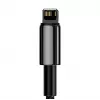 Cable Lightning Baseus CALWJ-A01 2 m negro 2,4 A