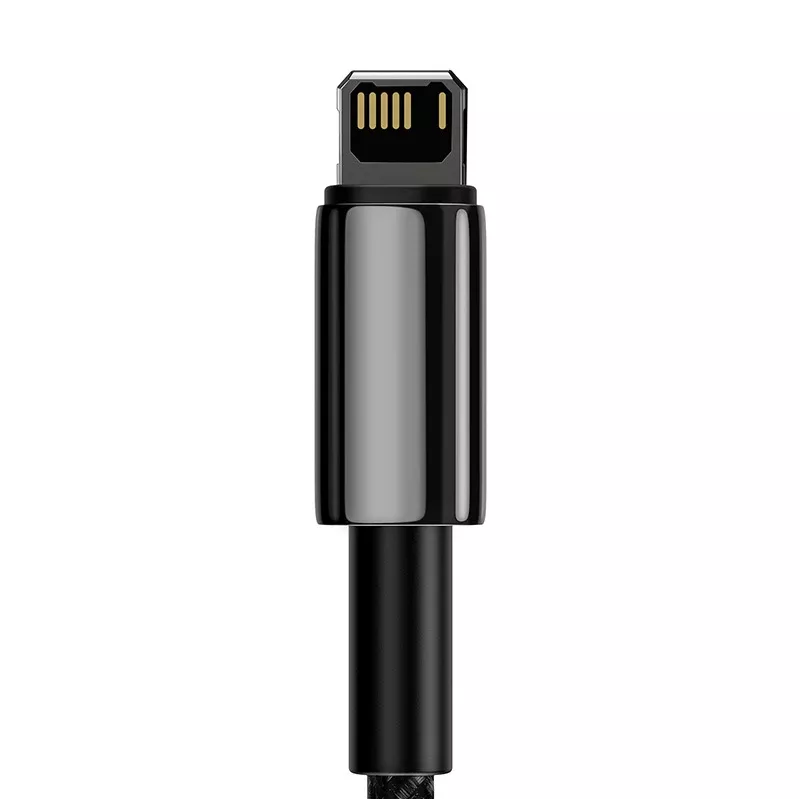 Cable Lightning Baseus CALWJ-A01 2 m negro 2,4 A