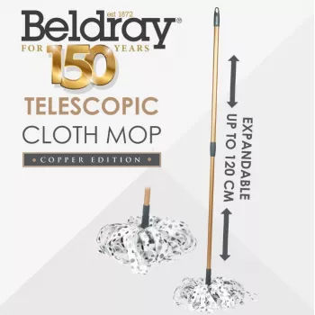 Limpiador a vapor Beldray LA069066GRYEU7 1500W ligero para suelos duros, limpieza rápida a vapor