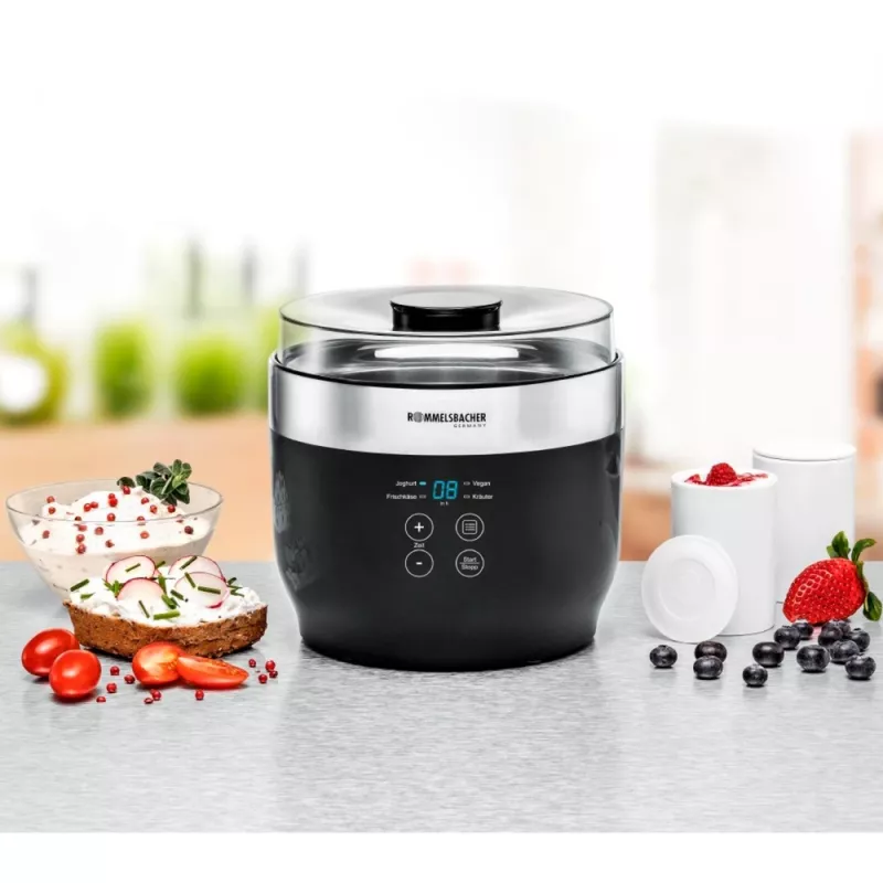 Rommelsbacher JG 80 Yogurtera 1,2 l Quark - yogur 20 W (JG80)