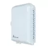 Caja de terminación de fibra óptica Extralink Emma 16 hilos blanca