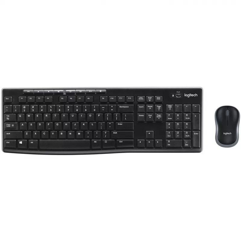 Logitech MK270 Wireless Combo para educación con cubierta protectora de teclado