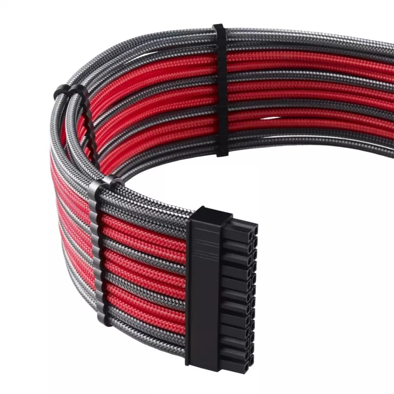 Cable de alimentación interno CableMod CM-PCAB-BKIT-NKCR-3PK-R Carbon Red