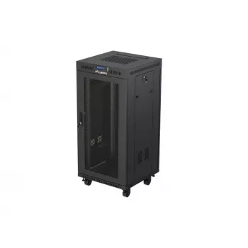 Armario rack LANBERG FF01-6624-23BL 24U autoportante 19