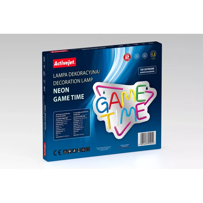 Neón LED Activejet AJE-NEON GAME TIME