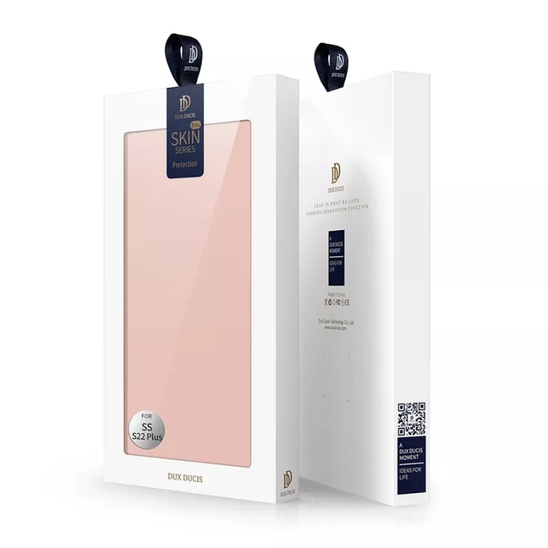 Dux Ducis Skin Pro funda tipo cartera con tapa abatible Samsung Galaxy S22+ (S22 Plus) rosa