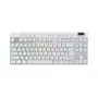 Teclado Logitech G PRO X TKL Gaming RF inalámbrico + Bluetooth QWERTY US International blanco