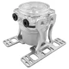 Singularity Computers Protium soporte vertical para bombas y depósitos – plata