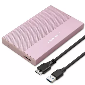 Carcasa para SSD HDD 2,5 pulgadas, SATA, USB 3.0, 2 TB