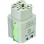 Conector hembra Harting 09200042734 — inserto rectangular industrial de una pieza