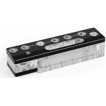 Alphacool Apex Distro Plate North XL D5/DDC negra (14647)