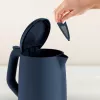 Hervidor eléctrico Tefal KO2M0410 — 1,7 L, 2400 W, azul, indicador de nivel de agua, filtro antical
