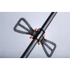Soporte de teléfono ajustable Deeper ITGAM0003 — soporte de teléfono para caña de pescar, silicona, para móviles de 3,5–5 pulgadas, 280 mm, negro