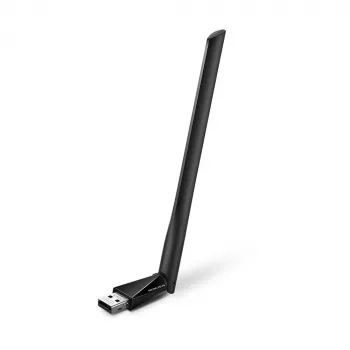 Adaptador USB inalámbrico Mercusys AC650 High Gain Dual Band