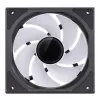 Ventilador de caja 120mm Jonsbo ZK-120B Reverse ARGB negro — 120mm, ARGB, rotación inversa