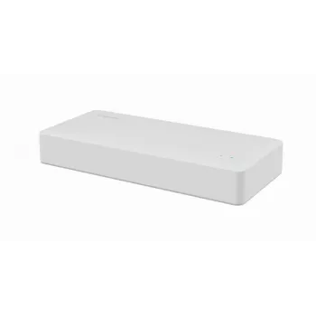 Switch no gestionado GEMBIRD NSW-G8-01 – 8× Gigabit Ethernet (10/100/1000), blanco, DC 5V