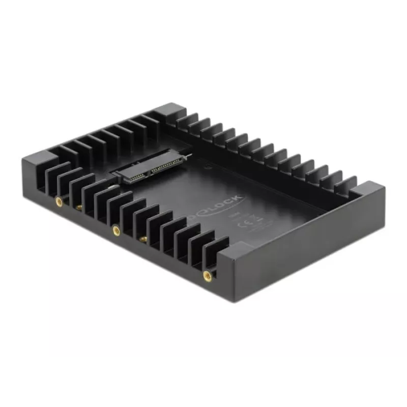 DeLOCK - Adaptador de bahía de almacenamiento - 3.5 a 2.5 (8,9 cm a 6,4 cm) - Negro (18364)