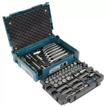 Makita E-08713 Juego de herramientas para mecánico 120 piezas