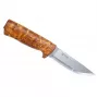 Cuchillo fijo HELLE Eggen H3LS #75 — mango de acero inoxidable, full tang